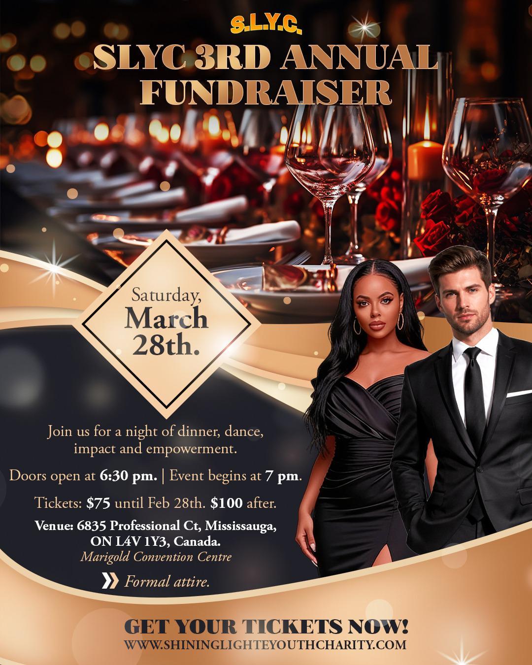 S.L.Y.C 3rd Annual Fundraiser